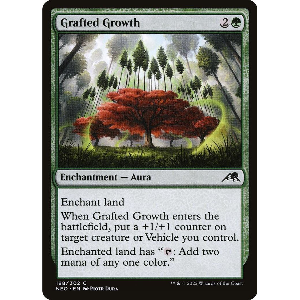 Image for Grafted Growth (188) (NEO) - Magic: The Gathering