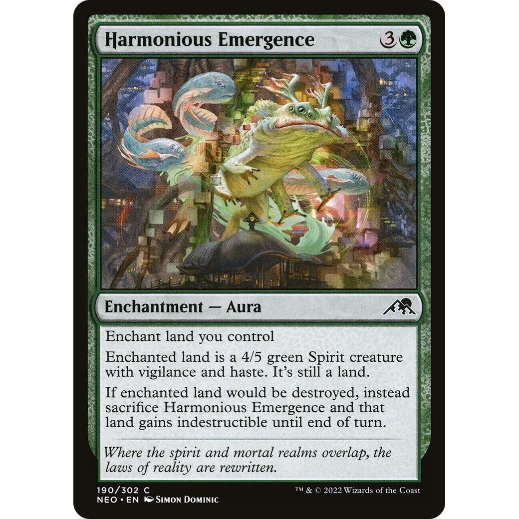 Image for Harmonious Emergence (190) (NEO) - Magic: The Gathering