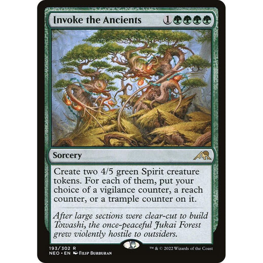 Image for Invoke the Ancients (193) (NEO) - Magic: The Gathering