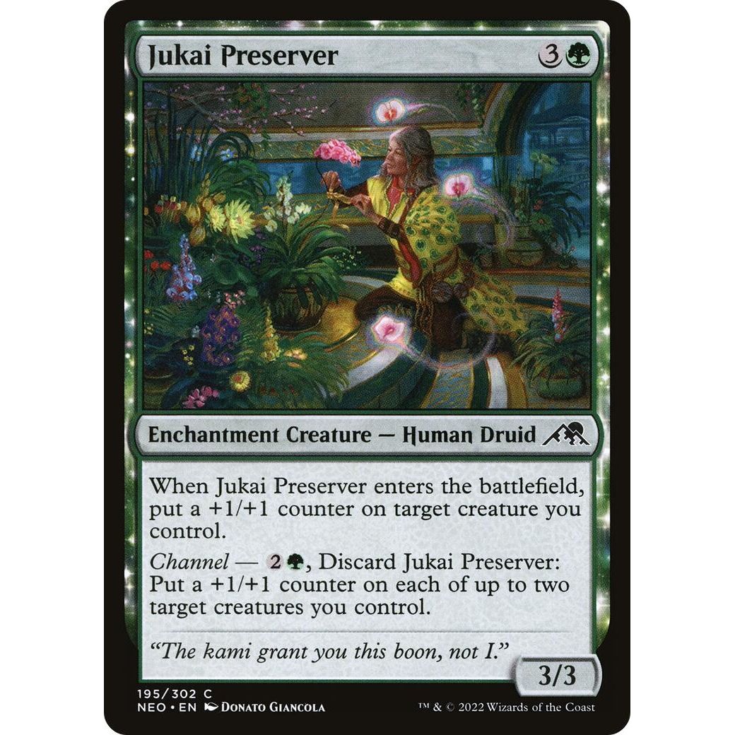 Image for Jukai Preserver (195) (NEO) - Magic: The Gathering