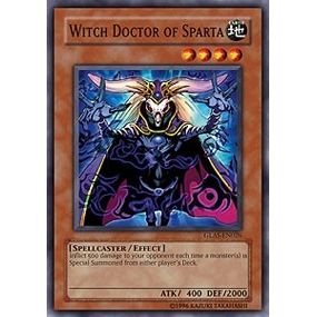 Image for Witch Doctor of Sparta (GLAS-EN026) (GLAS) - YuGiOh