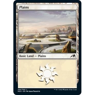 Image for Plains (284) (284) (NEO) - Magic: The Gathering