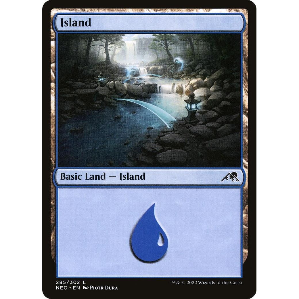 Image for Island (285) (285) (NEO) - Magic: The Gathering