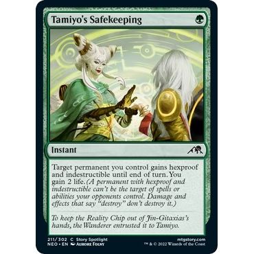 Image for Tamiyo's Safekeeping (211) (NEO) - Magic: The Gathering