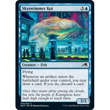 Image for Skyswimmer Koi (79) (NEO) - Magic: The Gathering