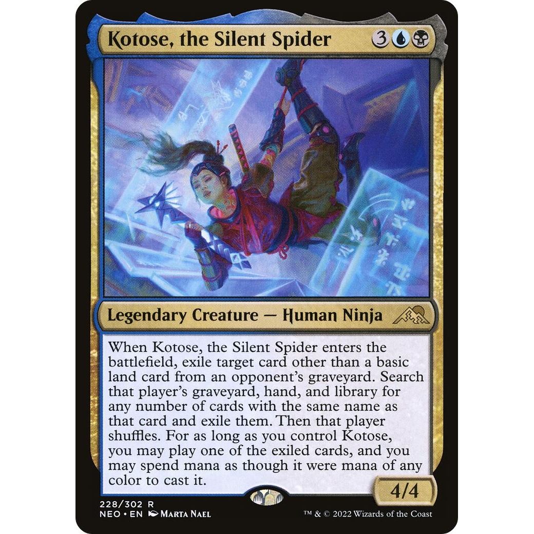 Image for Kotose, the Silent Spider (228) (NEO) - Magic: The Gathering