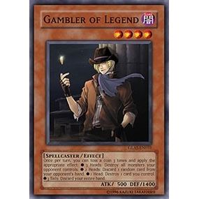Image for Gambler of Legend (GLAS-EN031) (GLAS) - YuGiOh