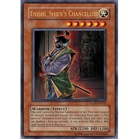 Image for Enishi, Shien's Chancellor (GLAS-EN032) (GLAS) - YuGiOh