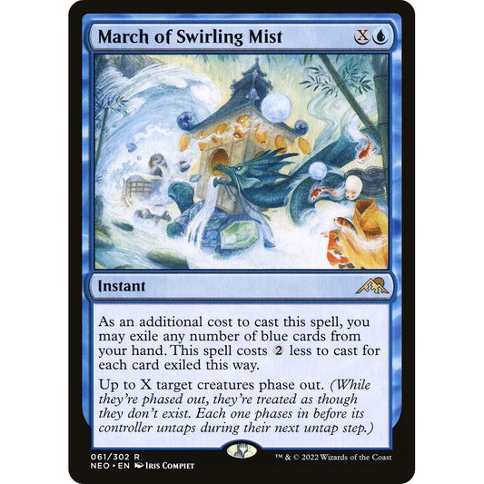 Image for March of Swirling Mist (61) (NEO) - Magic: The Gathering