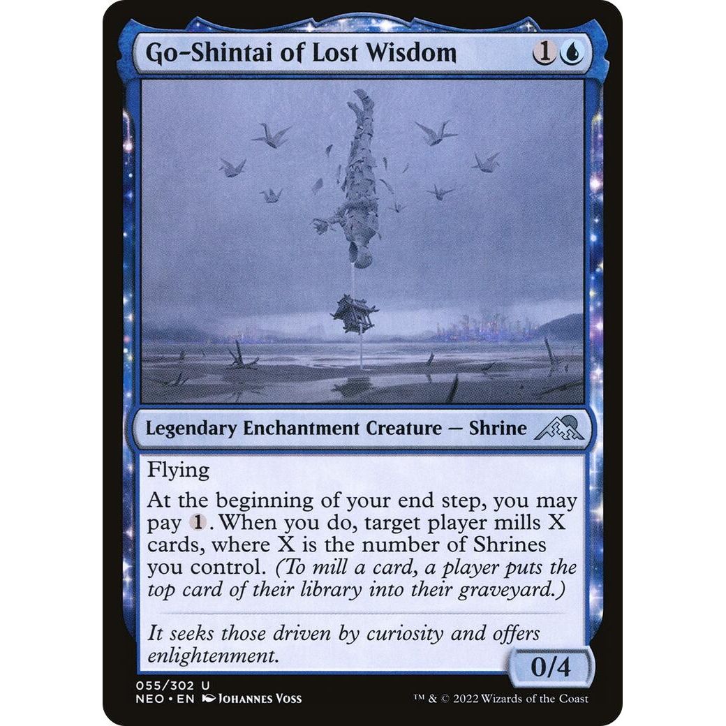 Image for Go-Shintai of Lost Wisdom (55) (NEO) - Magic: The Gathering
