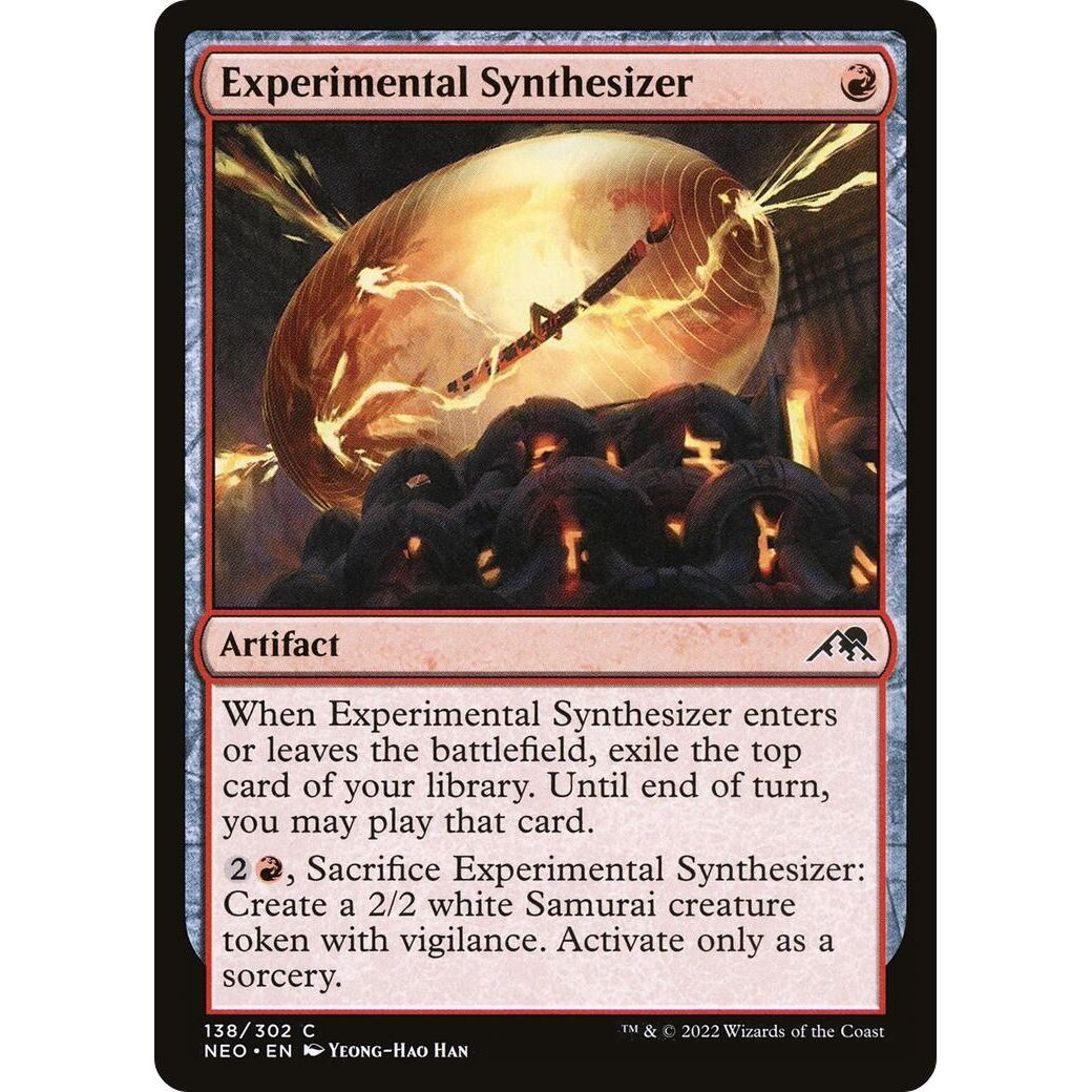 Image for Experimental Synthesizer (138) (NEO) - Magic: The Gathering