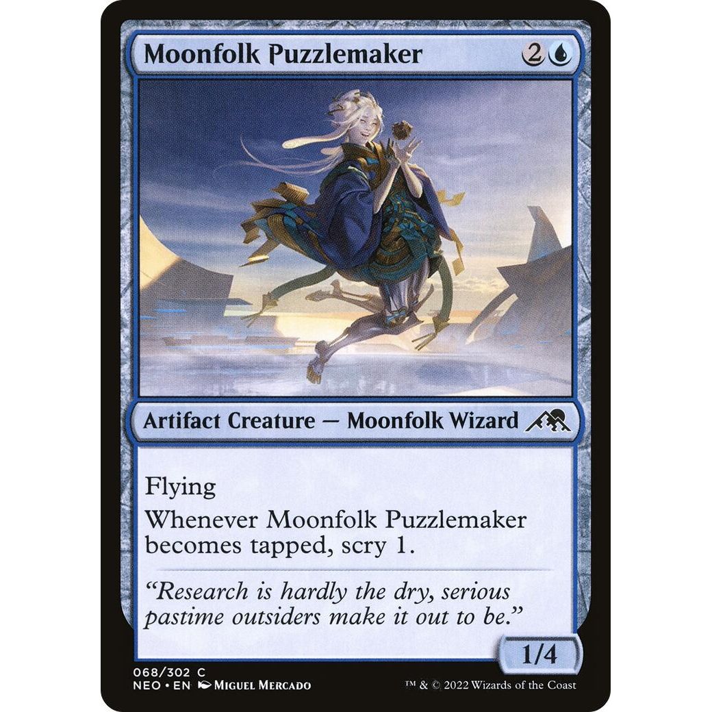 Image for Moonfolk Puzzlemaker (68) (NEO) - Magic: The Gathering