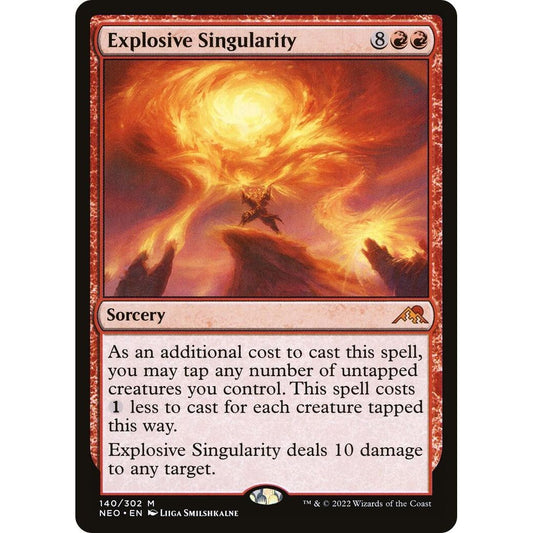 Image for Explosive Singularity (140) (NEO) - Magic: The Gathering