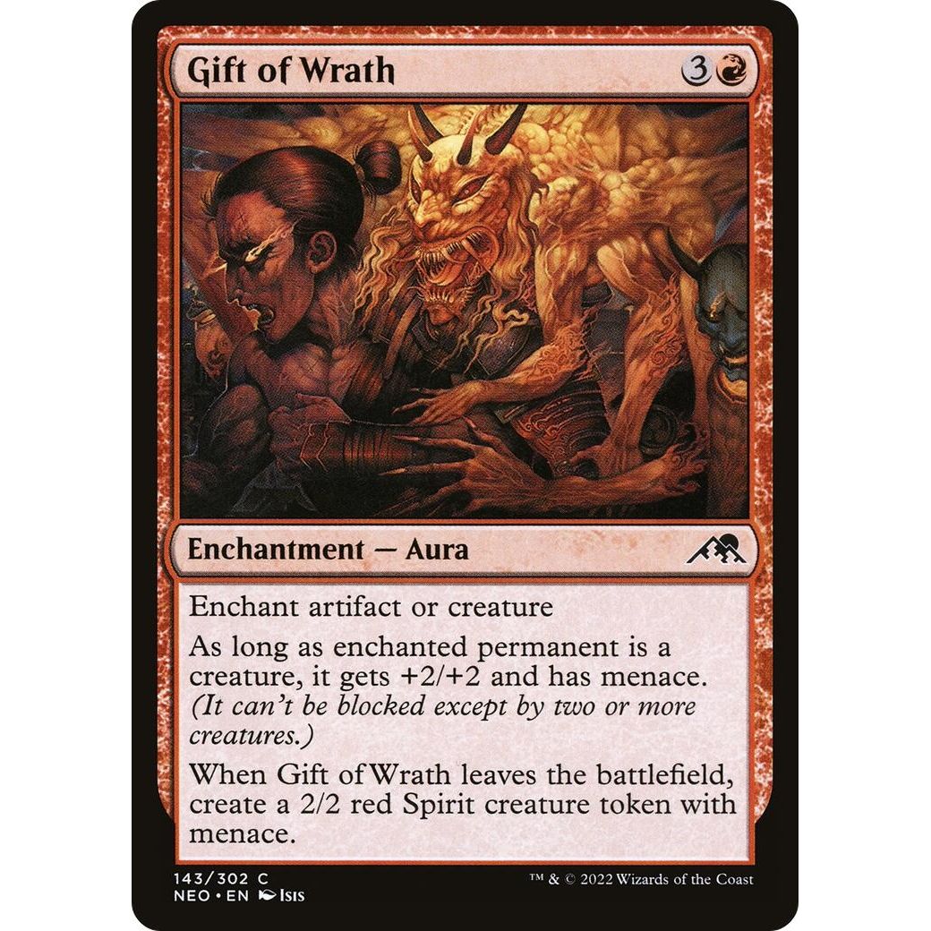 Image for Gift of Wrath (143) (NEO) - Magic: The Gathering