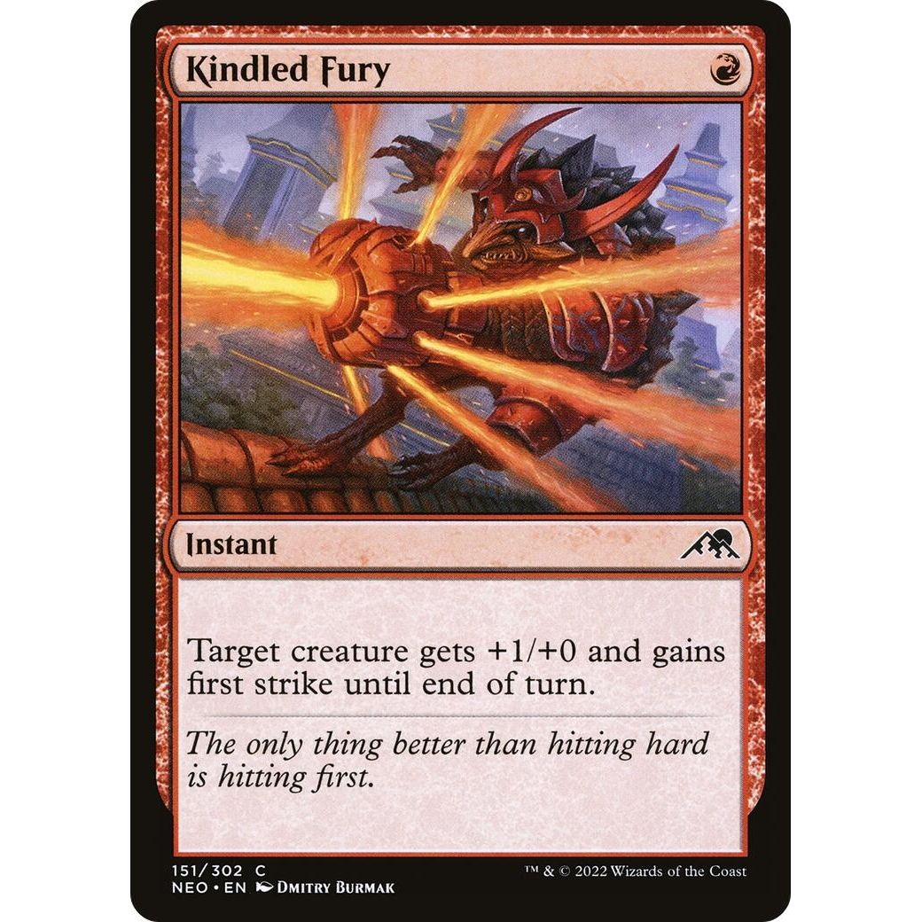 Image for Kindled Fury (151) (NEO) - Magic: The Gathering