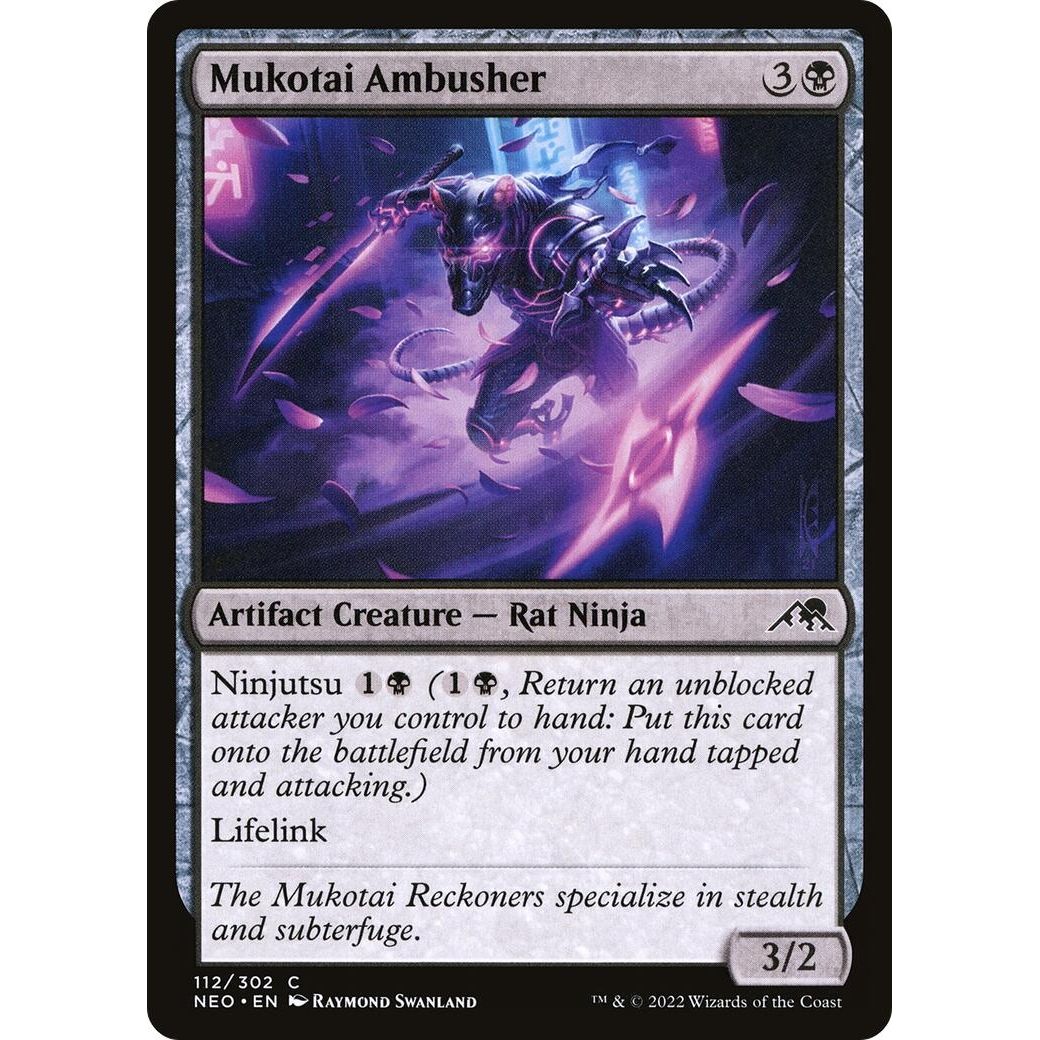 Image for Mukotai Ambusher (112) (NEO) - Magic: The Gathering