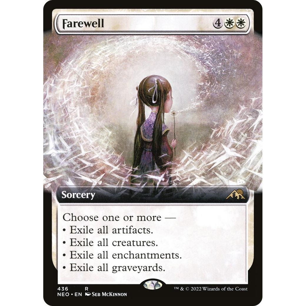 Image for Farewell (Extended Art) (436) (NEO) - Magic: The Gathering