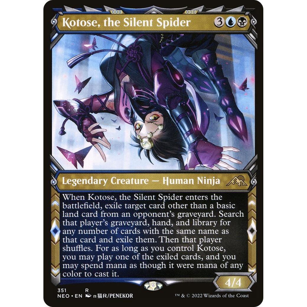 Image for Kotose, the Silent Spider (Showcase) (351) (NEO) - Magic: The Gathering