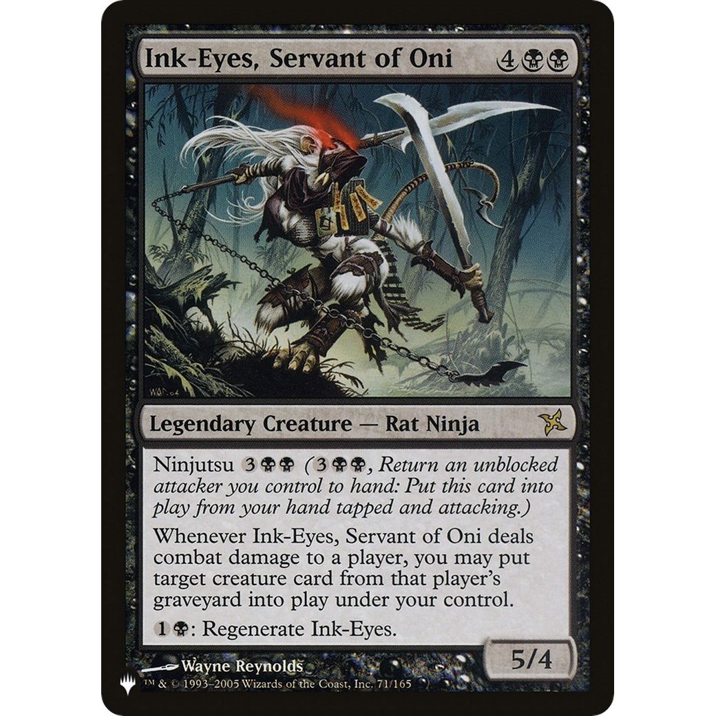Image for Ink-Eyes, Servant of Oni (71/165) (LIST) - Magic: The Gathering
