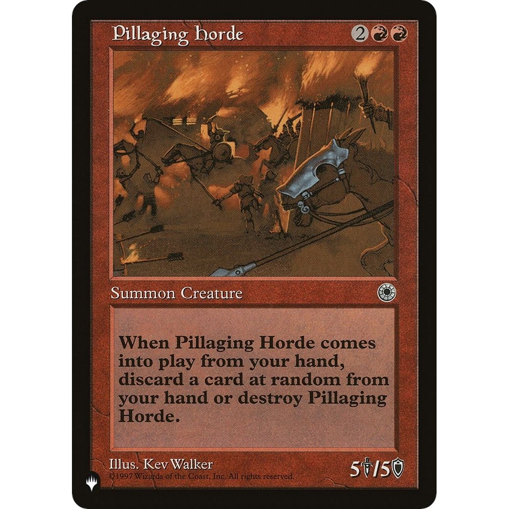 Image for Pillaging Horde (LIST) - Magic: The Gathering