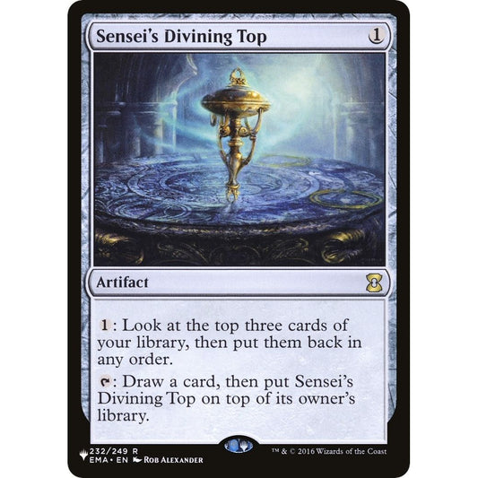 Image for Sensei's Divining Top (232/249) (LIST) - Magic: The Gathering
