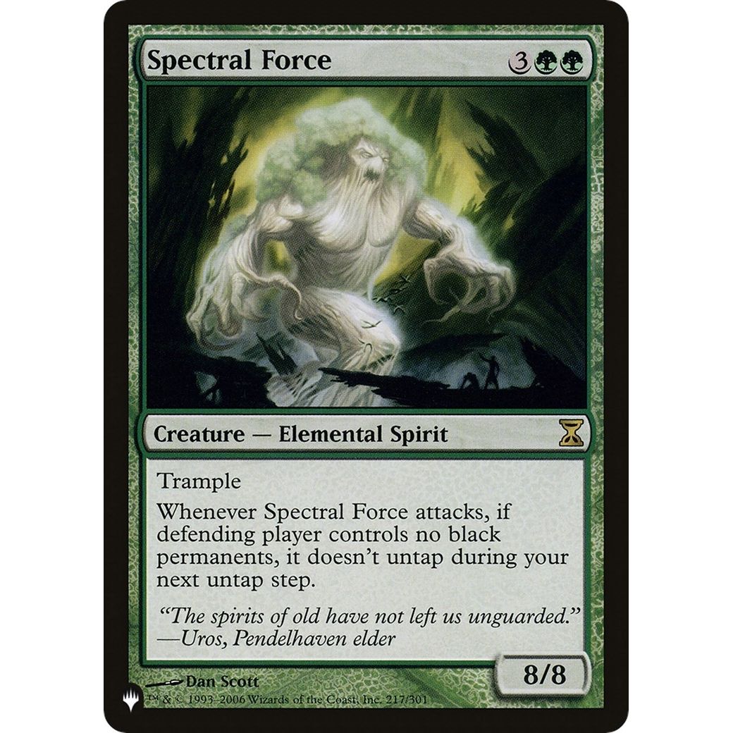 Image for Spectral Force (217/301) (LIST) - Magic: The Gathering