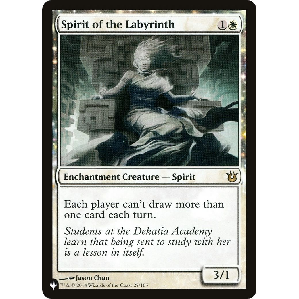 Image for Spirit of the Labyrinth (27/165) (LIST) - Magic: The Gathering