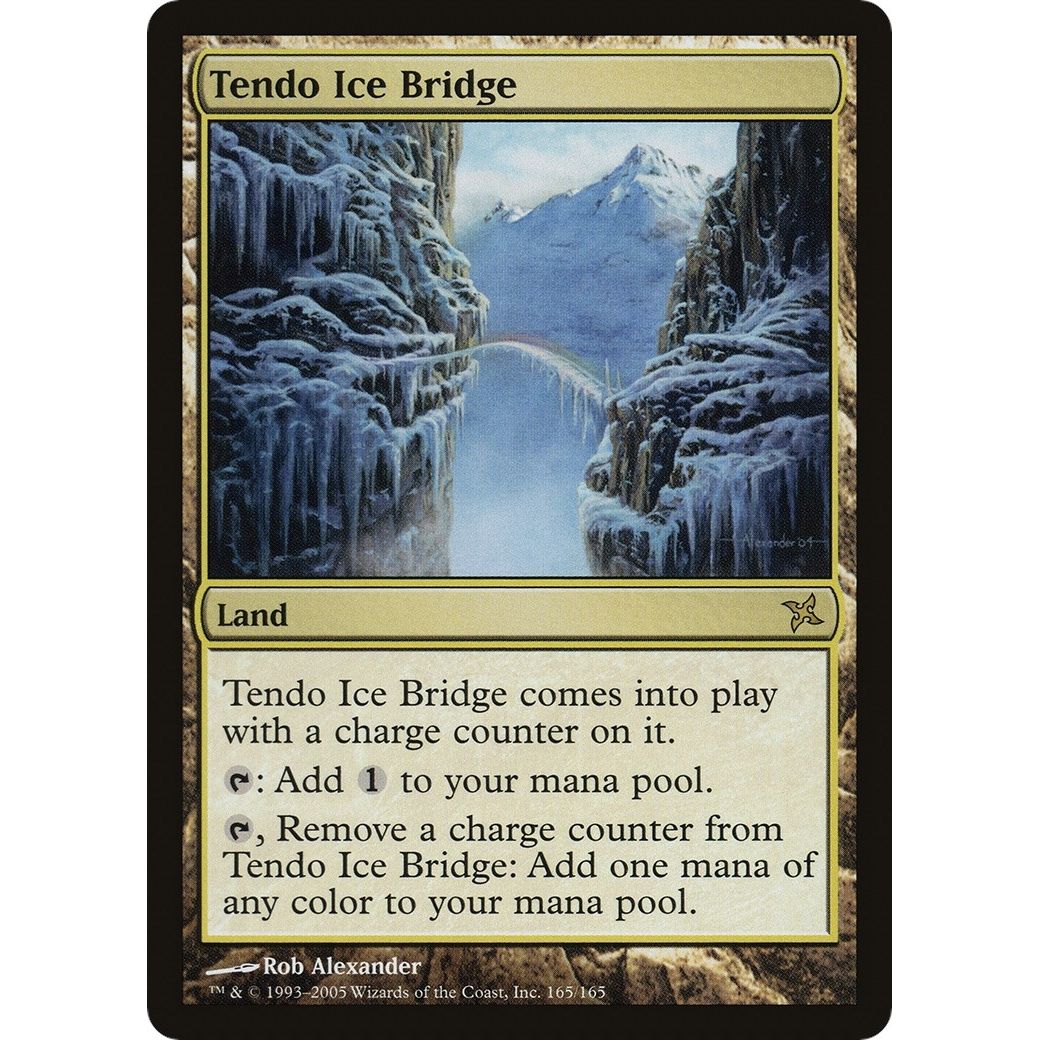 Image for Tendo Ice Bridge (165/165) (LIST) - Magic: The Gathering