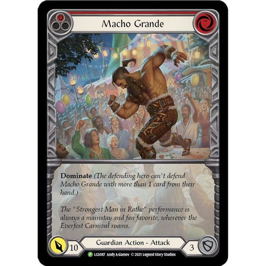 Image for Macho Grande (Red) - LGS087 (LGS087) (PR) - Flesh and Blood TCG