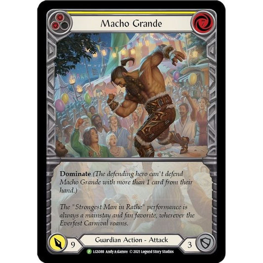Image for Macho Grande (Yellow) - LGS088 (LGS088) (PR) - Flesh and Blood TCG