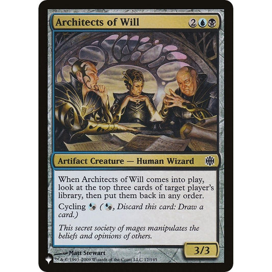 Image for Architects of Will (17/145) (LIST) - Magic: The Gathering