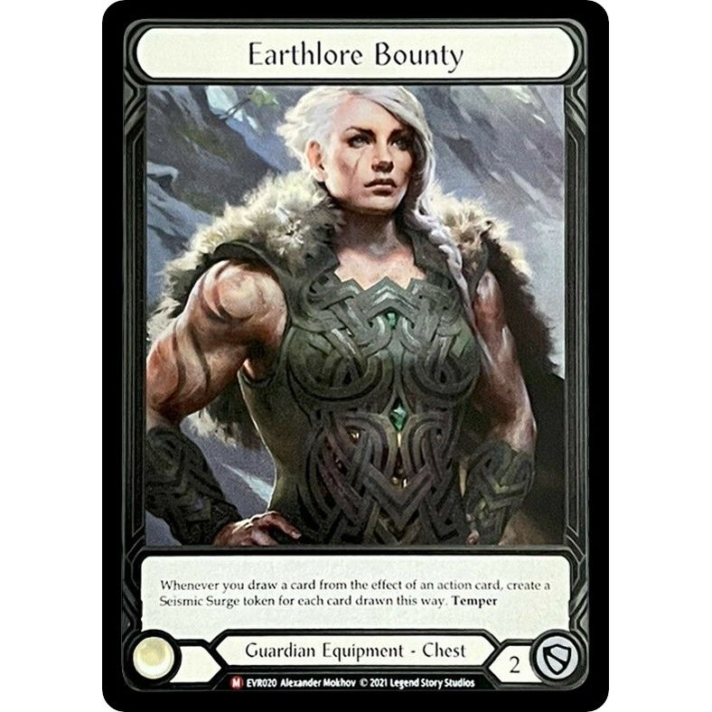 Image for Earthlore Bounty (Extended Art) (EVR020) (EVR) - Flesh and Blood TCG