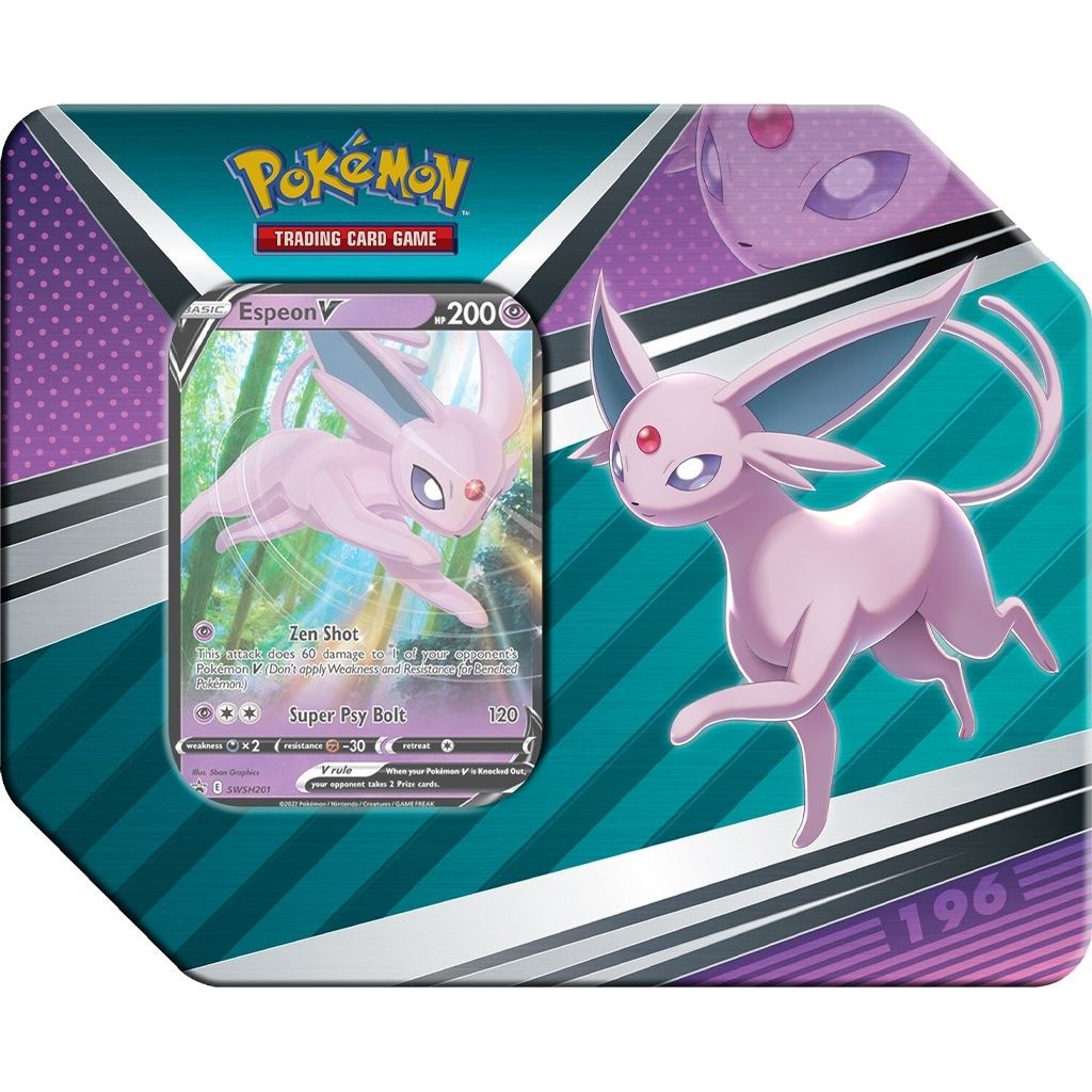 Image for V Heroes Tin [Espeon V] - Pokemon