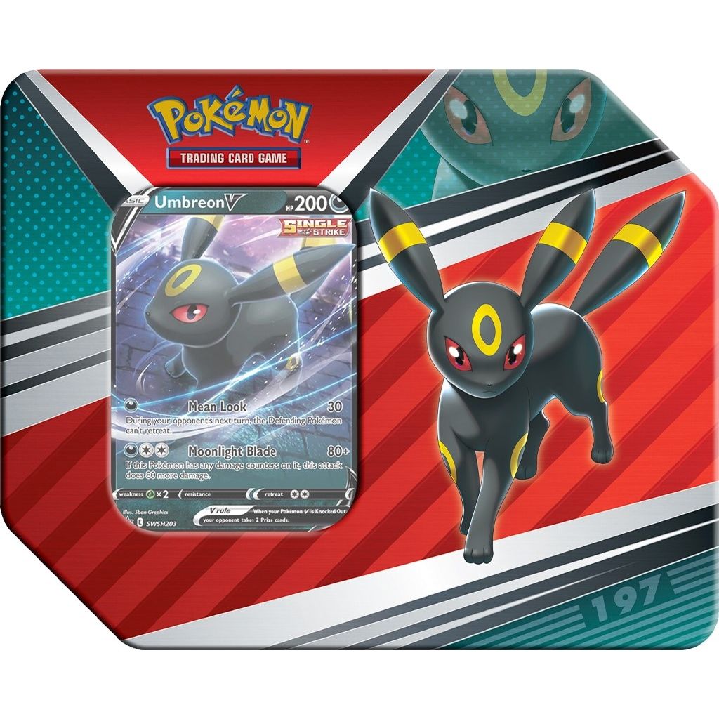 Image for V Heroes Tin [Umbreon V] - Pokemon
