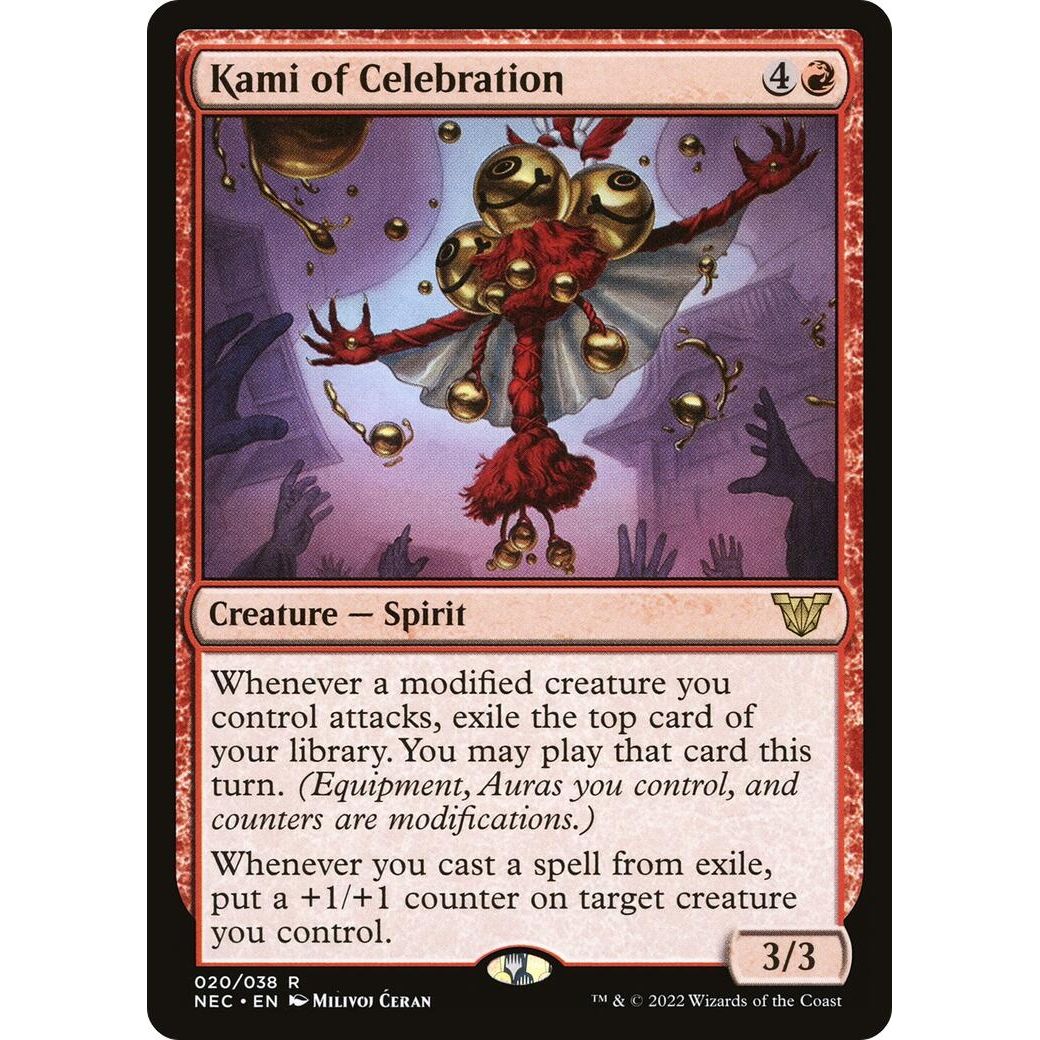 Image for Kami of Celebration (20) (NEC) - Magic: The Gathering