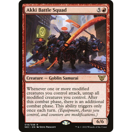 Image for Akki Battle Squad (18) (NEC) - Magic: The Gathering