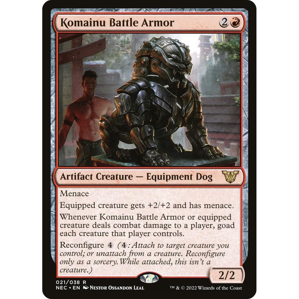 Image for Komainu Battle Armor (21) (NEC) - Magic: The Gathering