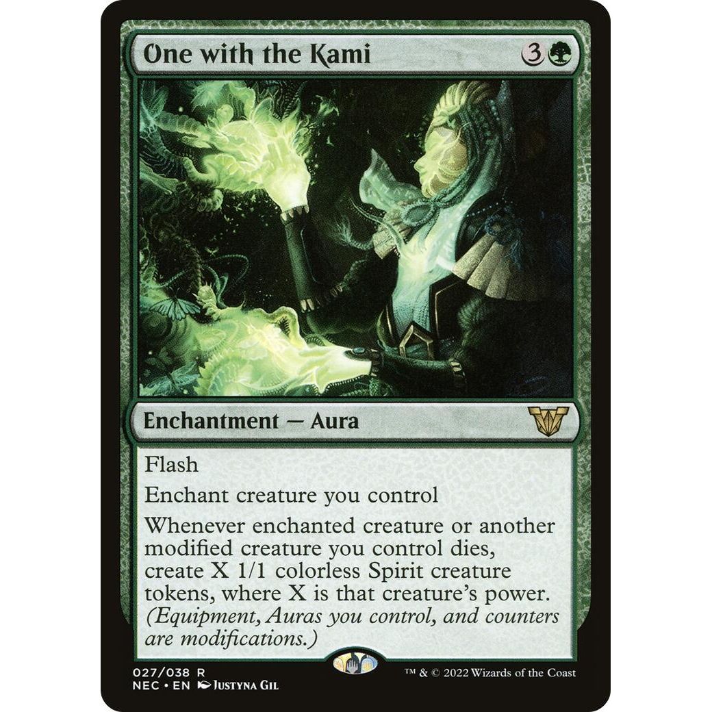 Image for One with the Kami (27) (NEC) - Magic: The Gathering