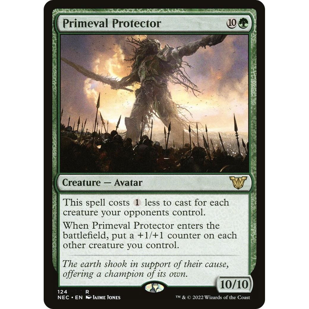 Image for Primeval Protector (124) (NEC) - Magic: The Gathering