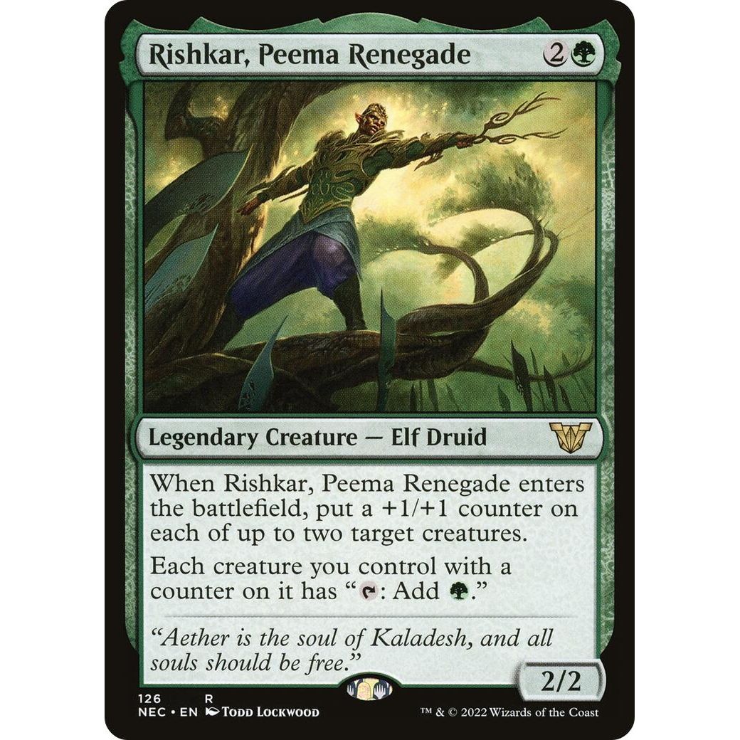 Image for Rishkar, Peema Renegade (126) (NEC) - Magic: The Gathering