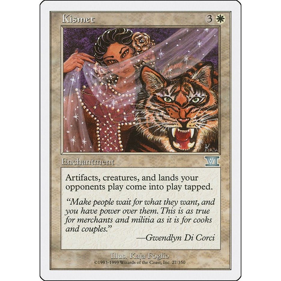 Image for Kismet (27) (6ED) - Magic: The Gathering