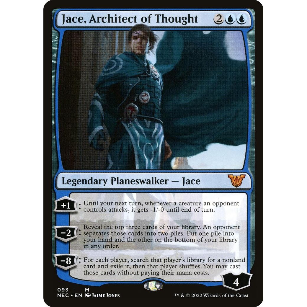 Image for Jace, Architect of Thought (93) (NEC) - Magic: The Gathering