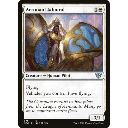 Image for Aeronaut Admiral (79) (NEC) - Magic: The Gathering