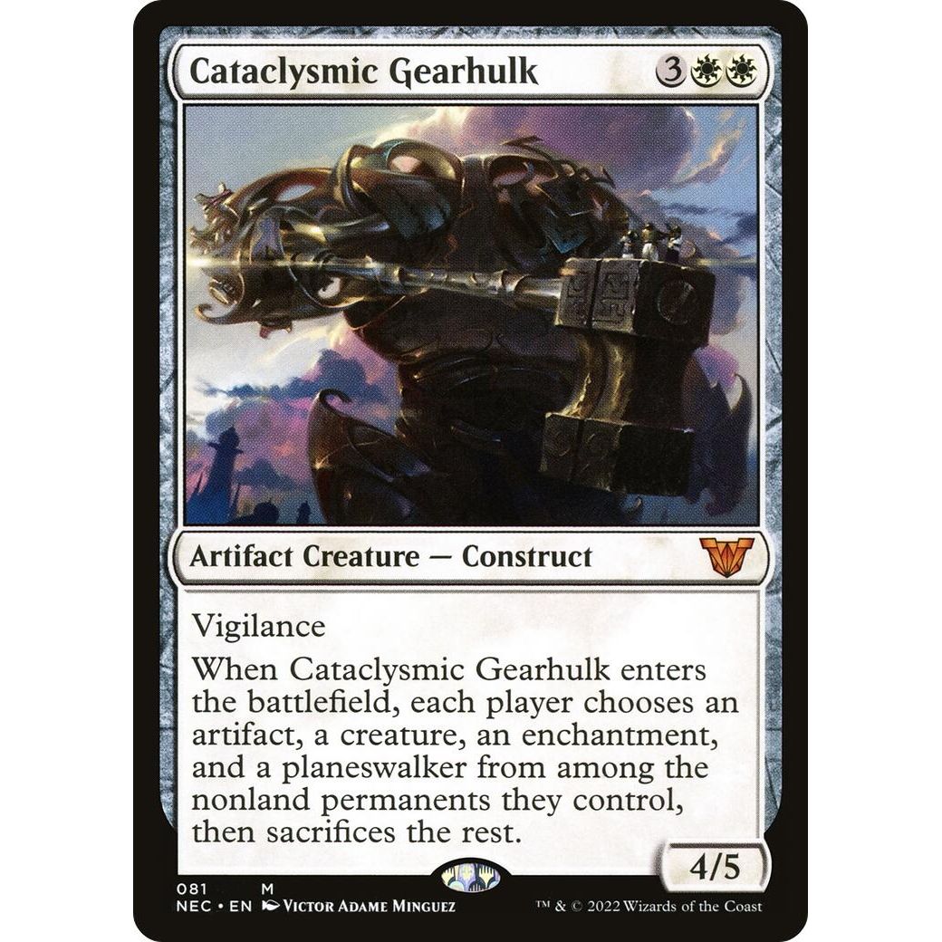 Image for Cataclysmic Gearhulk (81) (NEC) - Magic: The Gathering