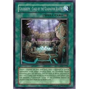 Image for Colosseum - Cage of the Gladiator Beasts (GLAS-EN054) (GLAS) - YuGiOh