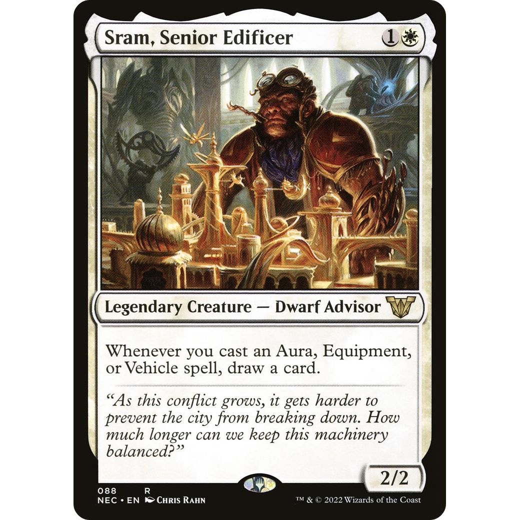 Image for Sram, Senior Edificer (88) (NEC) - Magic: The Gathering