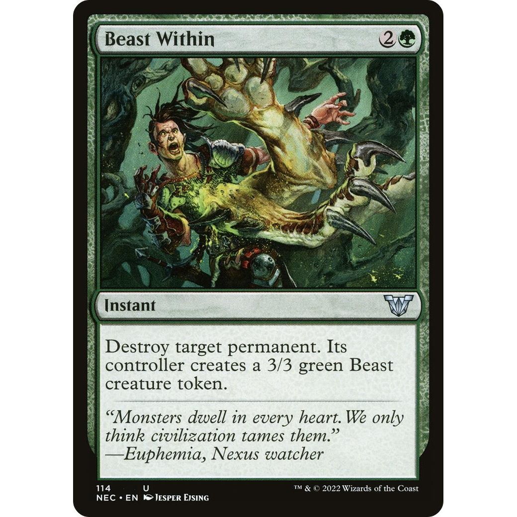 Image for Beast Within (114) (NEC) - Magic: The Gathering