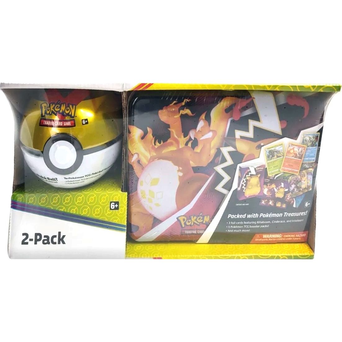 Image for Fall 2020 Collector's Chest Tin + Level Ball 2-Pack (Retail Exclusive) - Pokemon