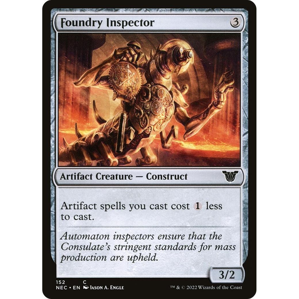Image for Foundry Inspector (152) (NEC) - Magic: The Gathering