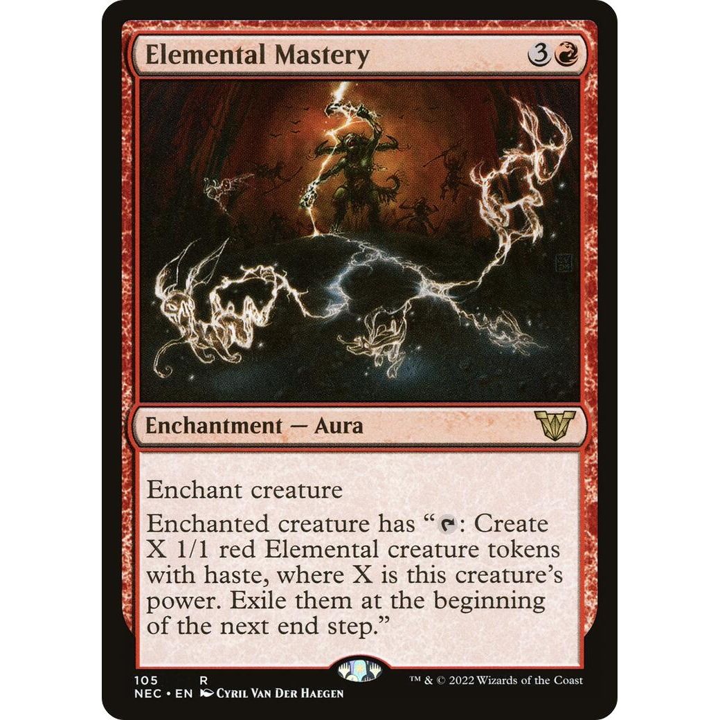 Image for Elemental Mastery (105) (NEC) - Magic: The Gathering